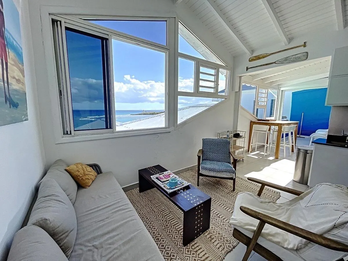 Apartment Deep Blue Vue Mer Piscine Privative 2 Chambres Le Gosier