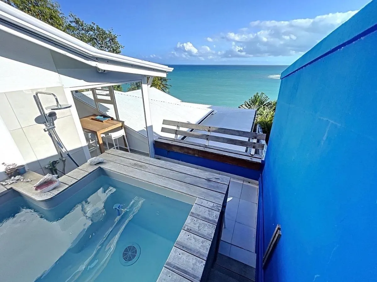 Apartment Deep Blue Vue Mer Piscine Privative 2 Chambres Le Gosier  Guadeloupe