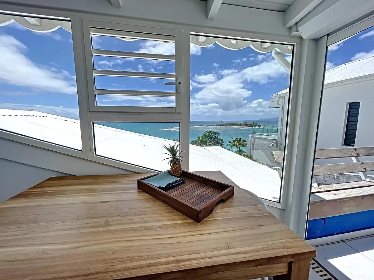 Deep Blue Vue Mer Piscine Privative 2 Chambres Le Gosier  Guadeloupe